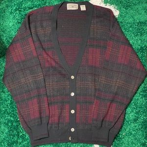 Vintage Idea uomo wool cardigan